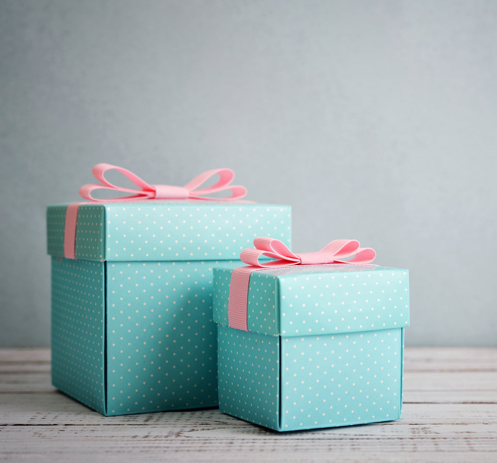 Gift Wrapping includes wrap and personalized note.