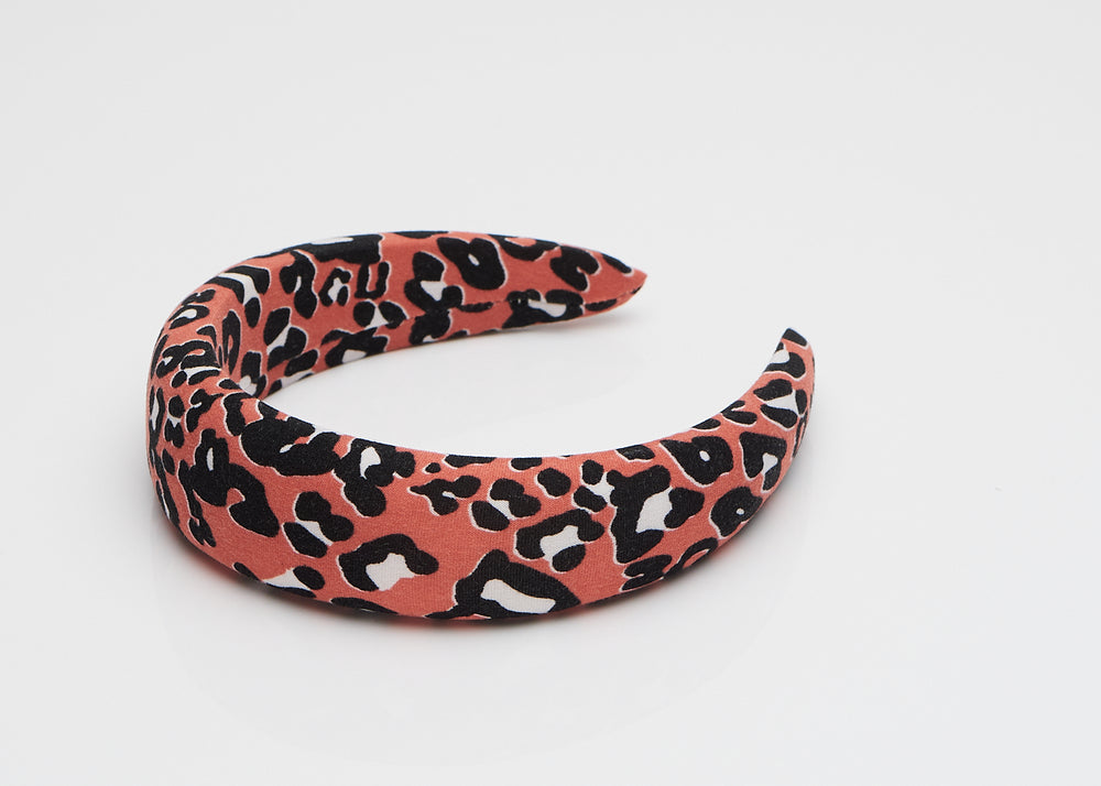 Leopard Wide Patted Headband