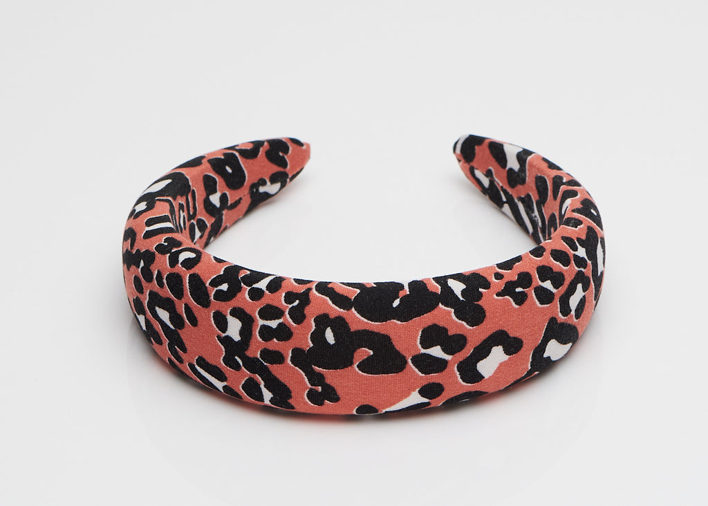Leopard Wide Patted Headband
