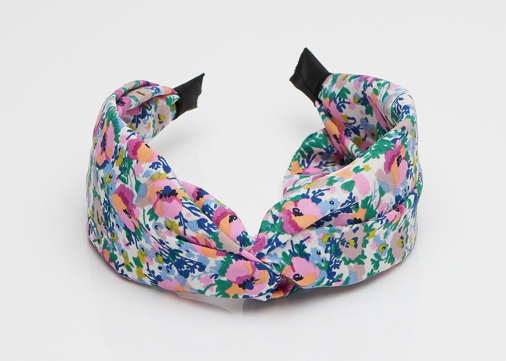 Twisted Floral Headband