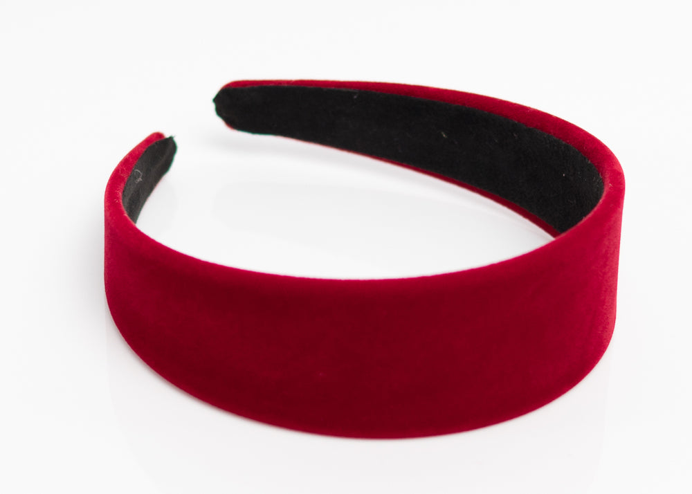 Red Velvet Wide Headband