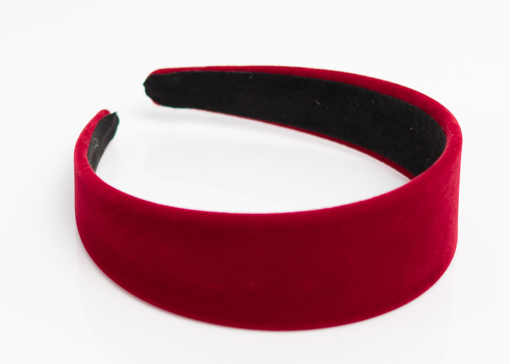Red Velvet Wide Headband