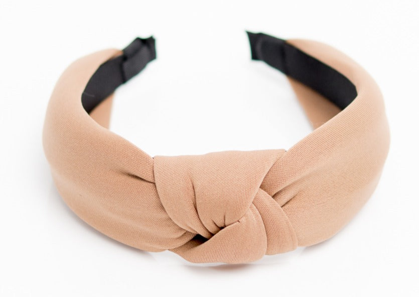 Nude Top Knotted Headband